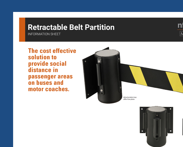 Retractable Belt Partition