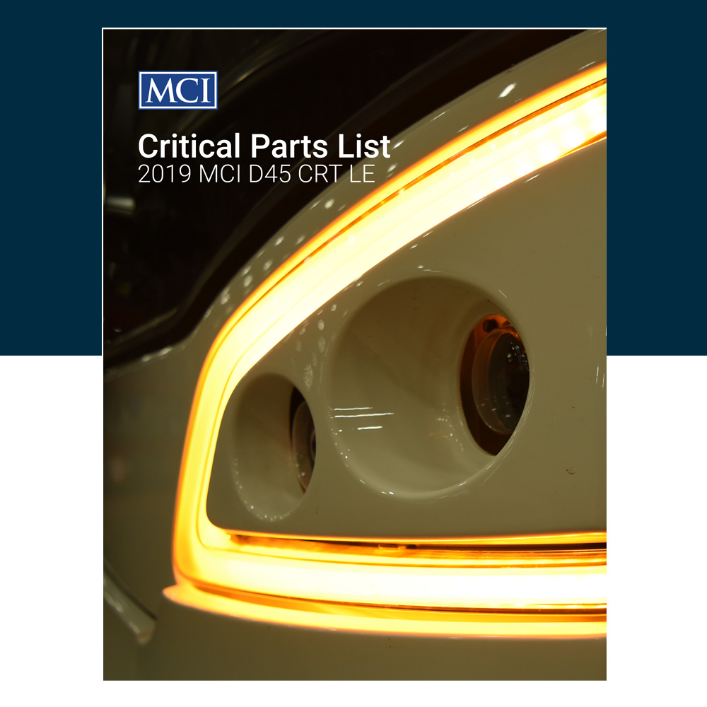 2019 D45CRTLE Critical Parts List