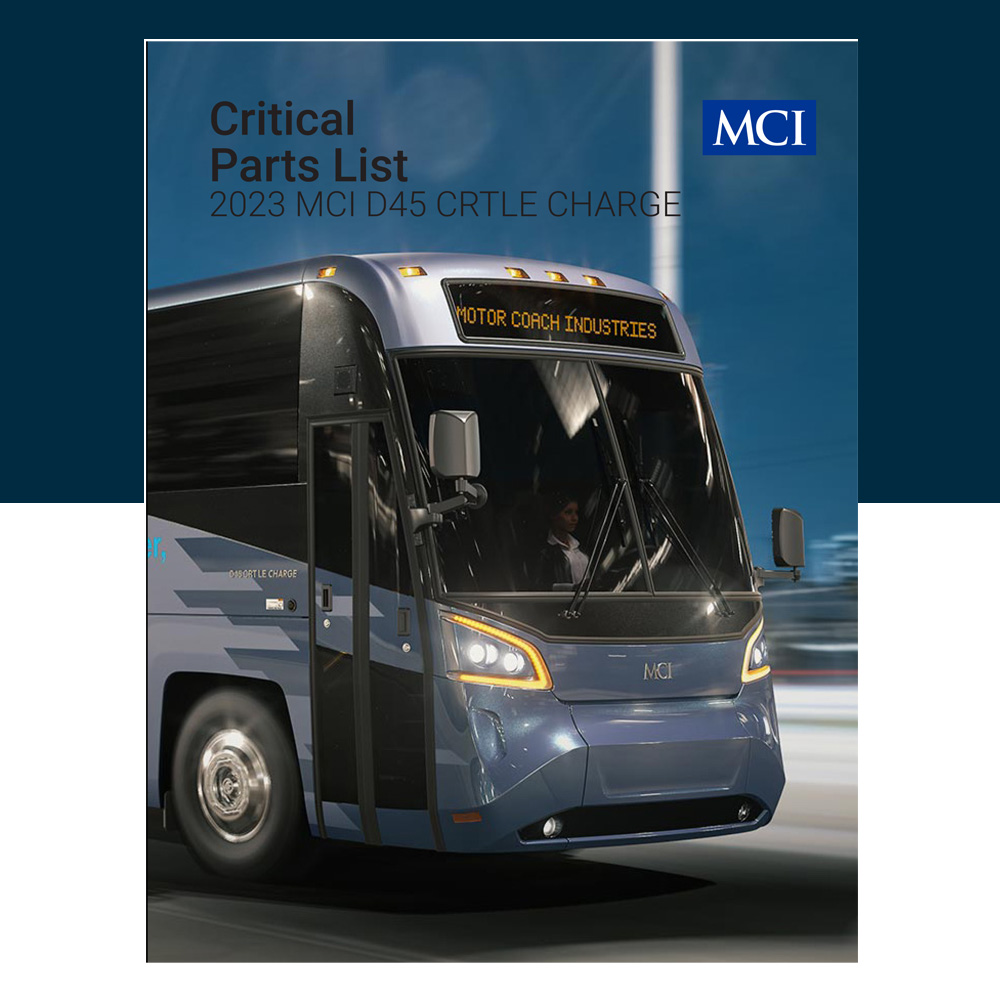 2023 D45CRTLE Charge Critical Parts List