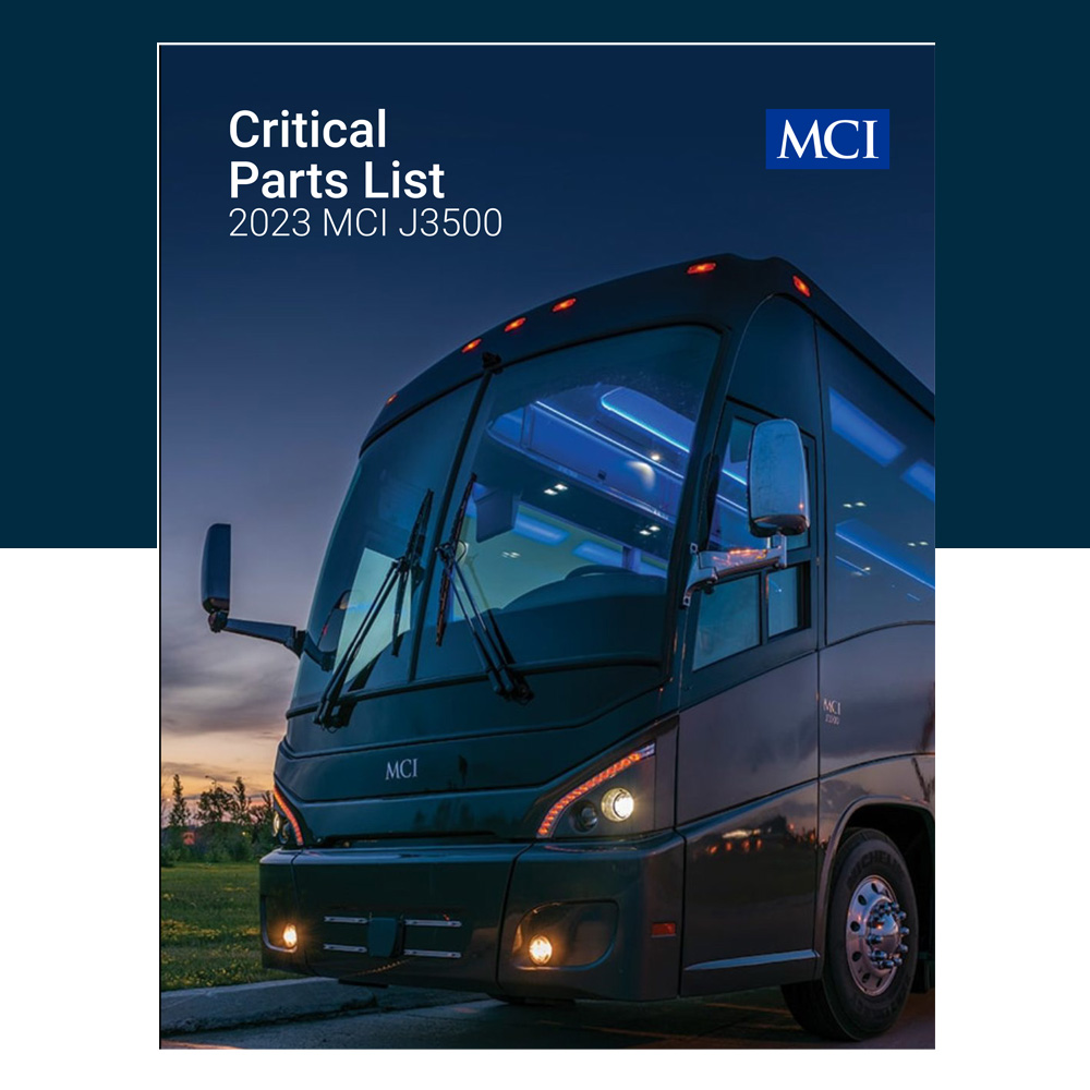 2023 J3500 Critical Parts List