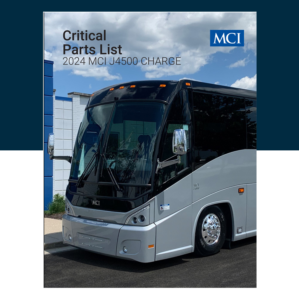 2024 J4500 Charge Critical Parts List