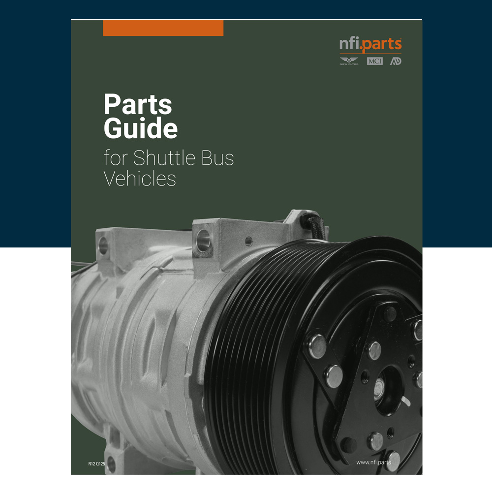 Shuttle bus catalog cover