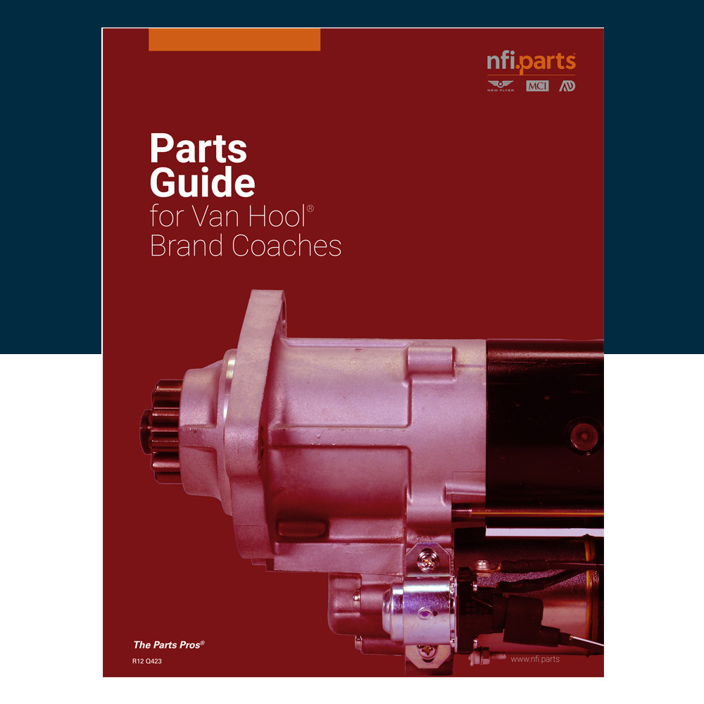 Van Hool parts guide brochure